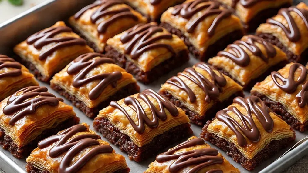 Top Trending Chocolate Desserts For Eid-E-Milad 2025 - Chocolate Baklava