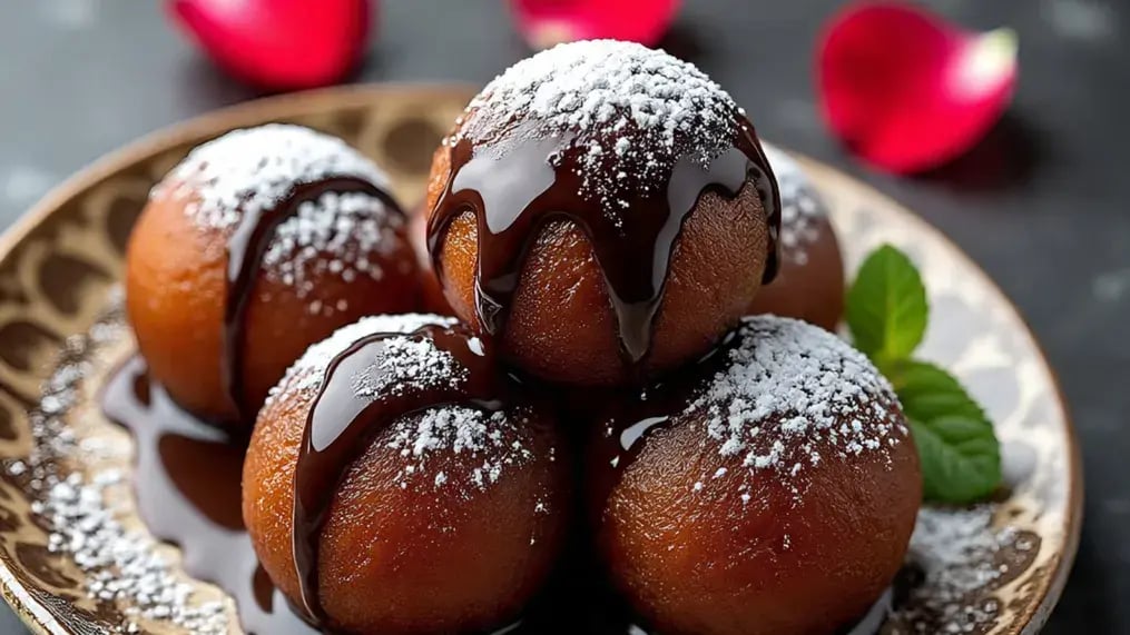 Top Trending Chocolate Desserts For Eid-E-Milad 2025 - Chocolate-Stuffed Gulab Jamun