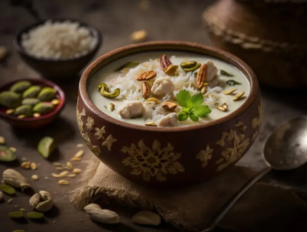 Spiced Chocolate Banana Payasam