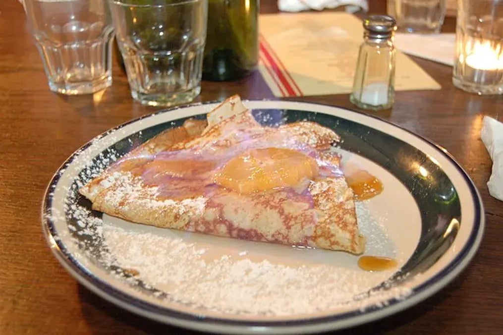 Tricky recipes of Unique desserts from France you need to try - Crepe Suzette