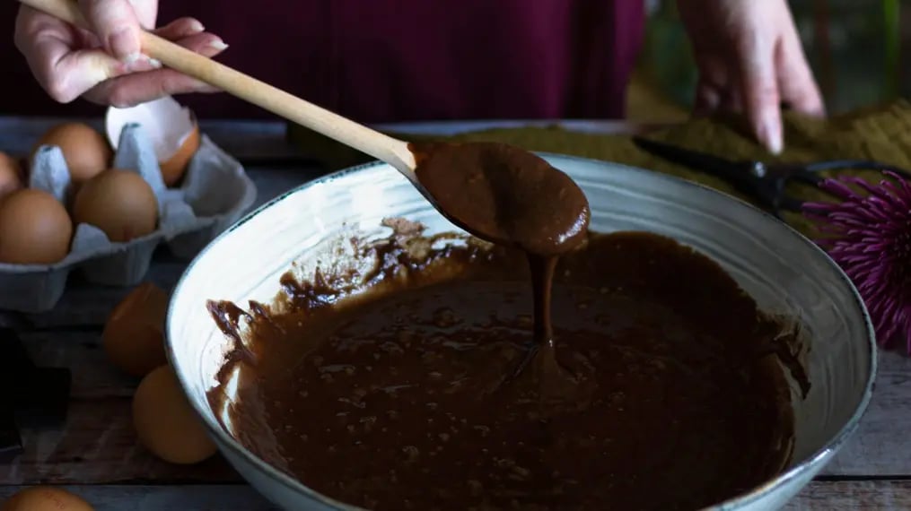 Tricolor Chocolate Mousse