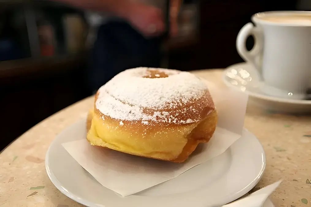 Bomboloni(Makes 6 donuts)