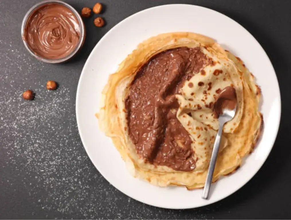 Chocolate Ganache with Chopped Nuts