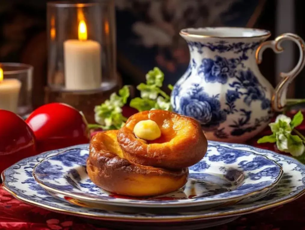 Cheesy Herb Yorkshire Pudding