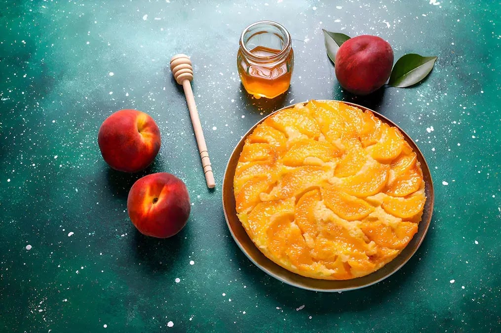 Peach Upside Down Cake