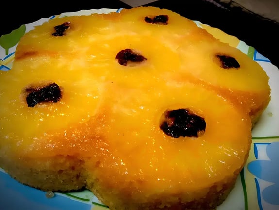 Upside Down cake recipe at home for the love of fruits!