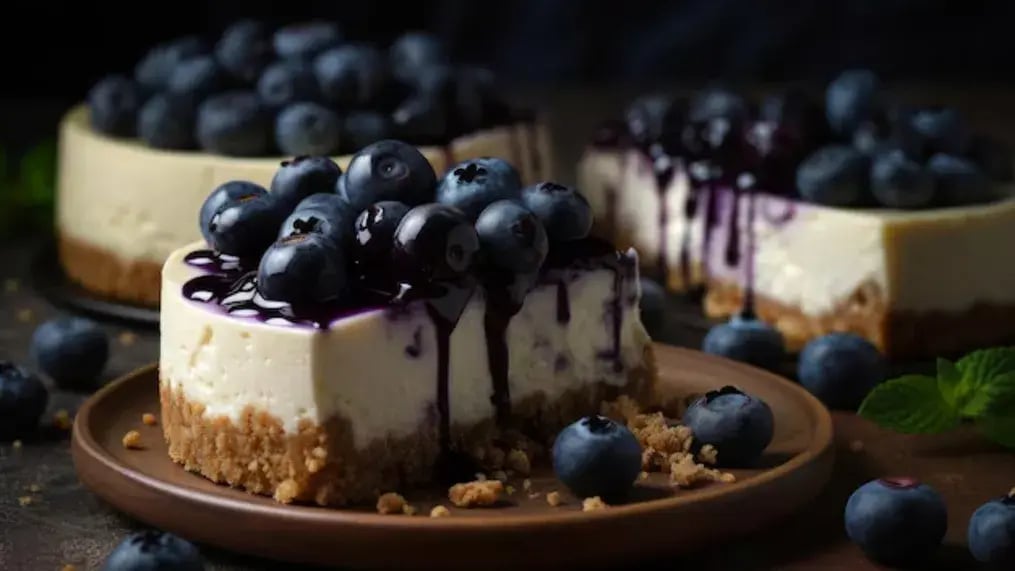 How To Make The Creamiest Blueberry Cheesecake