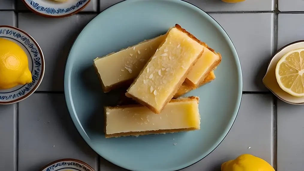 Vegan Lemon bars made easy with troubleshooting tips - Vegan Lemon Bars 4
