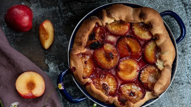 Wheat Flour Apple Cake with Figs and Hazelnuts: A Healthy Dessert Recipe