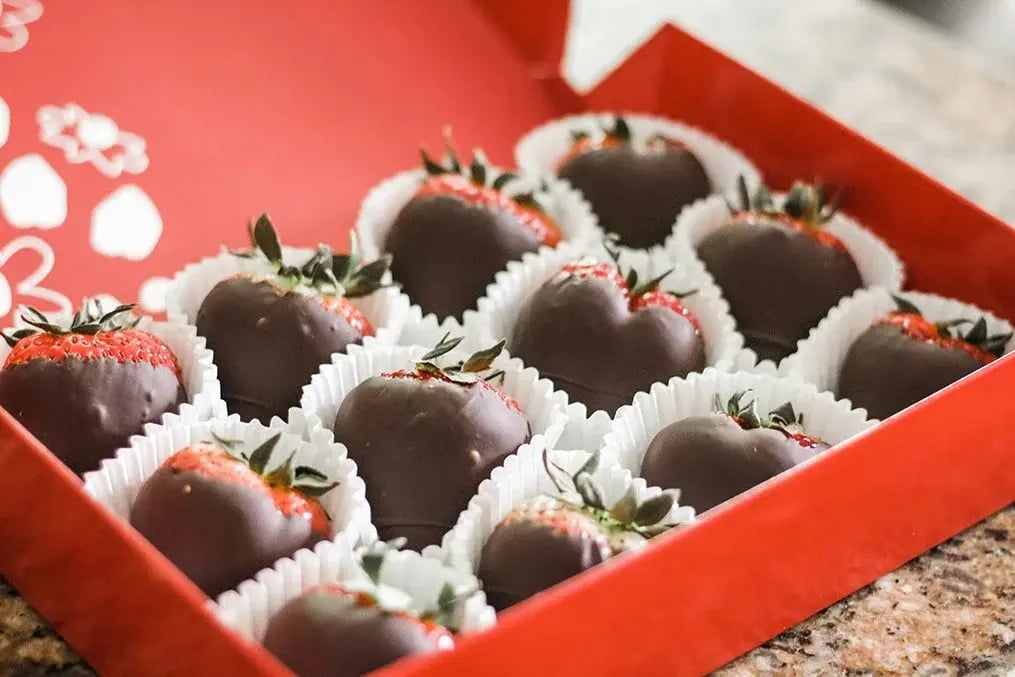 Chocolate covered strawberries