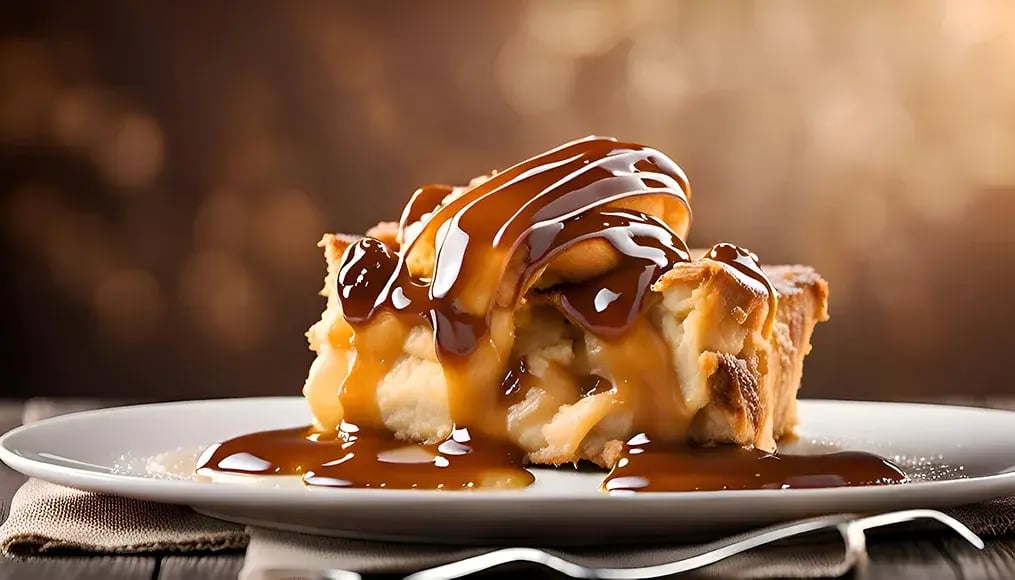 Caramel bread pudding – Kanga and Roo