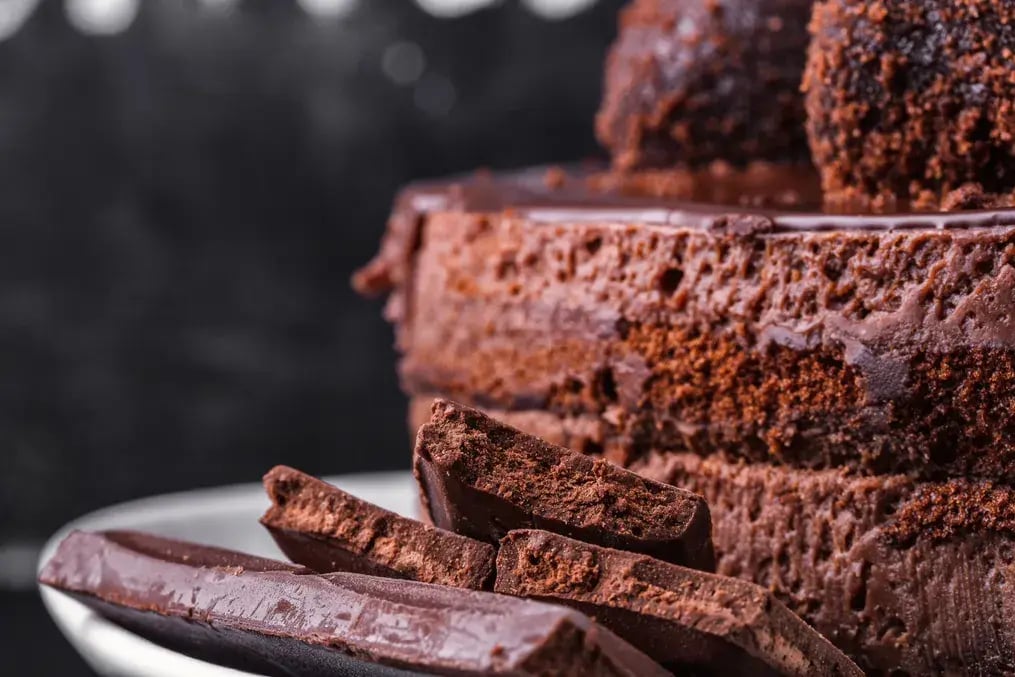 chocolate truffle cake