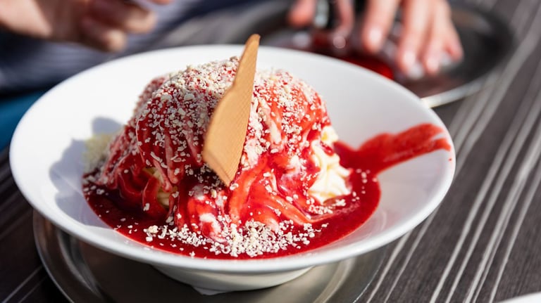 Would You Eat This? German Spaghetti Ice Cream