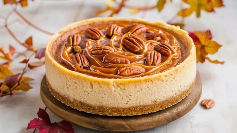Your Guide To Making The Perfect Caramel Pecan Cheesecake