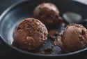 Zesty Lemon Chocolate Ice Cream Made with Cottage Cheese