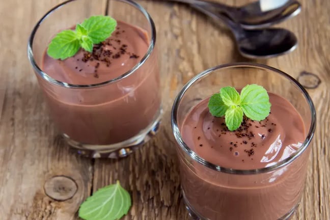 Minty Pistachio Chocolate Smoothie 