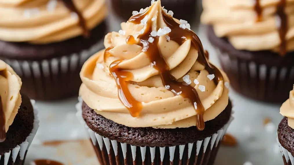 Variations Of Peanut Butter Chocolate Cupcakes