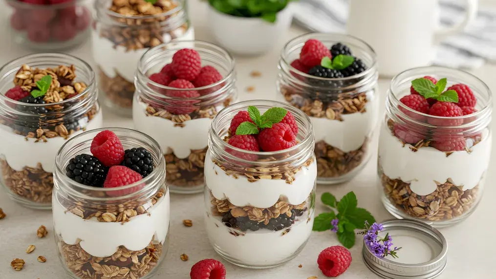 No-Bake Fruit Parfait With Greek Yogurt For A Light Friendship Day Dessert