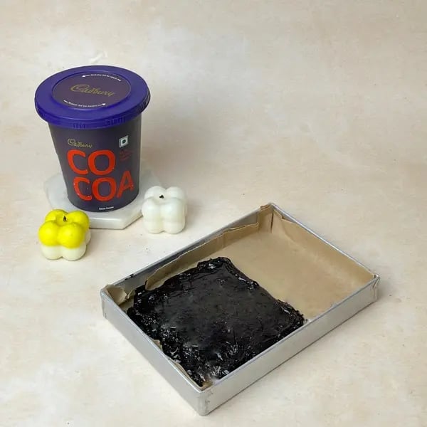 2-Ingredient Cocoa Fudge - Smoothing Fudge Mixture