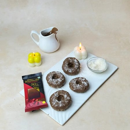 3 Ingredients Chocolate Donut