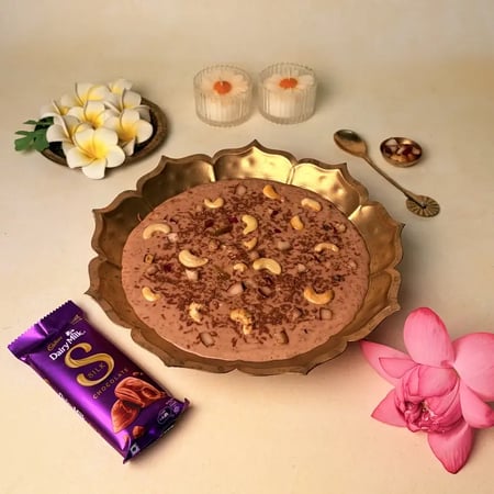 Ada Pradhaman With Cadbury Dairy Milk Silk For Onam