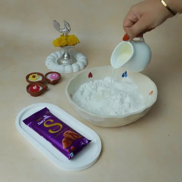 Anarsa Recipe With Dairy Milk Silk: Give This Traditional Diwali Sweet A Gooey Chocolate Center - Kneading Dough