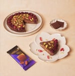 Avocado and Chocolate Bournville Tart with Nuts