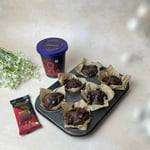 Bakery-Style Double Chocolate Bournville Cocoa Muffins