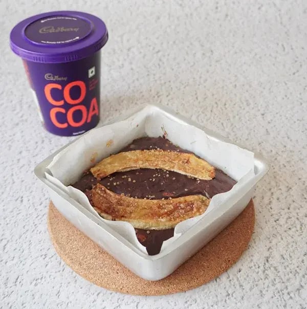 Banana Chocolate Brownies with Cashews - Allow the brownies to cool
