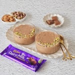 Basundi With Dry Fruits and Cadbury Dairy Milk Chocolate