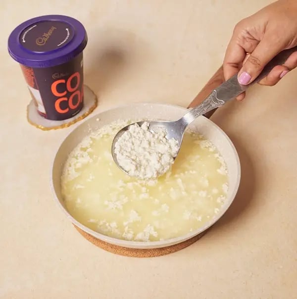 Bengali Rosogolla with Chocolate Twist-Stir gently for about 2 minutes