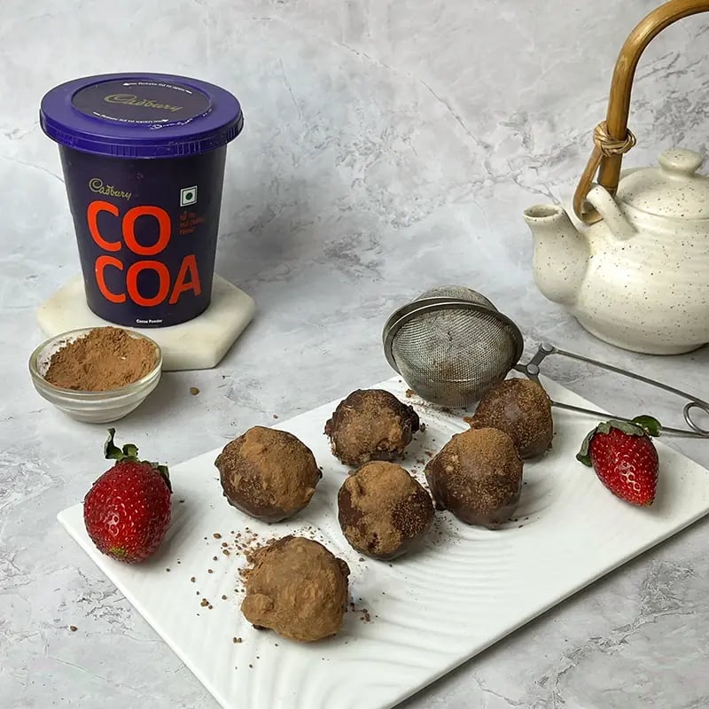 Berry Cocoa Chocolate Truffle Recipe