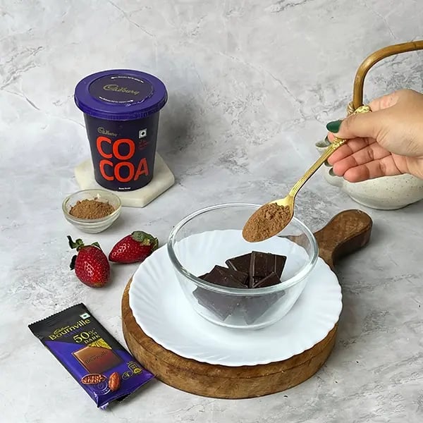 Berry Cocoa Chocolate Truffle-Mix Cadbury Cocoa Powder