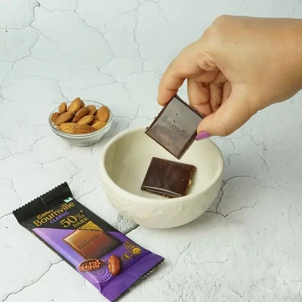 Bournville Almond Bites - Cadbury Bournville chocolate