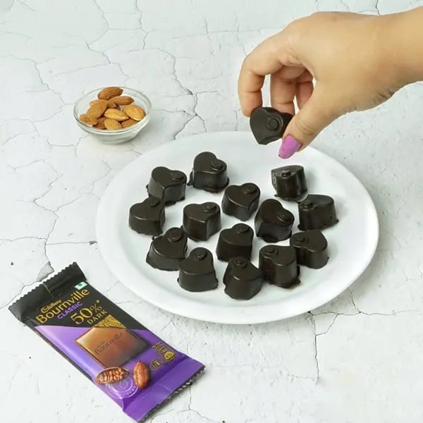 Bournville Almond Bites - Serve and enjoy your delicious homemade treats