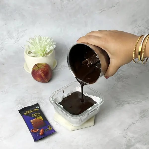 Bournville Apple 2-Ingredient Cake - Batter
