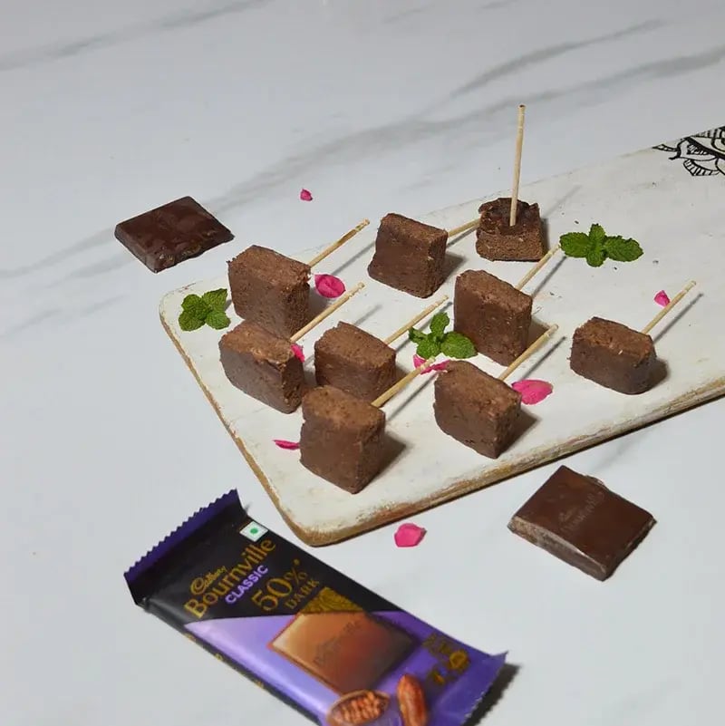 Bounville Banana Bownie Bites Recipe