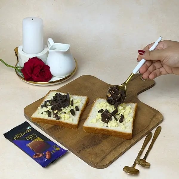 Bournville Cheese Sandwich - Chocolate On Cheese