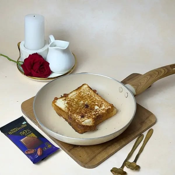 Bournville Cheese Sandwich - Grilling Sandwich Skillet