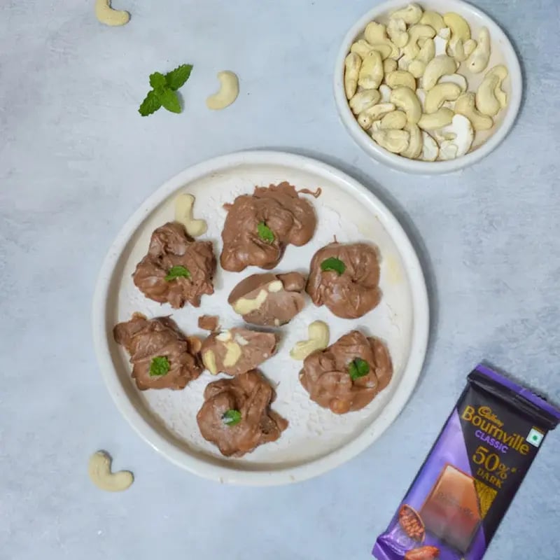 Bounville Chocolate Cashew Cluste Recipe