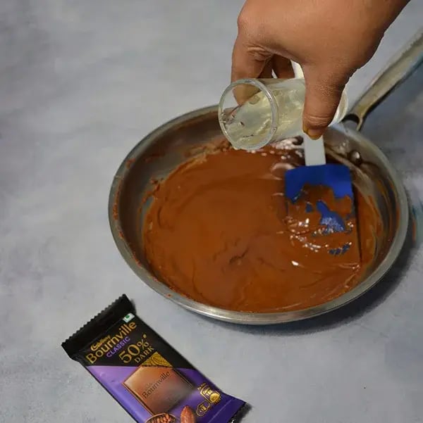 Bournville Chocolate Covered Cashew Brittle - Add corn syrup