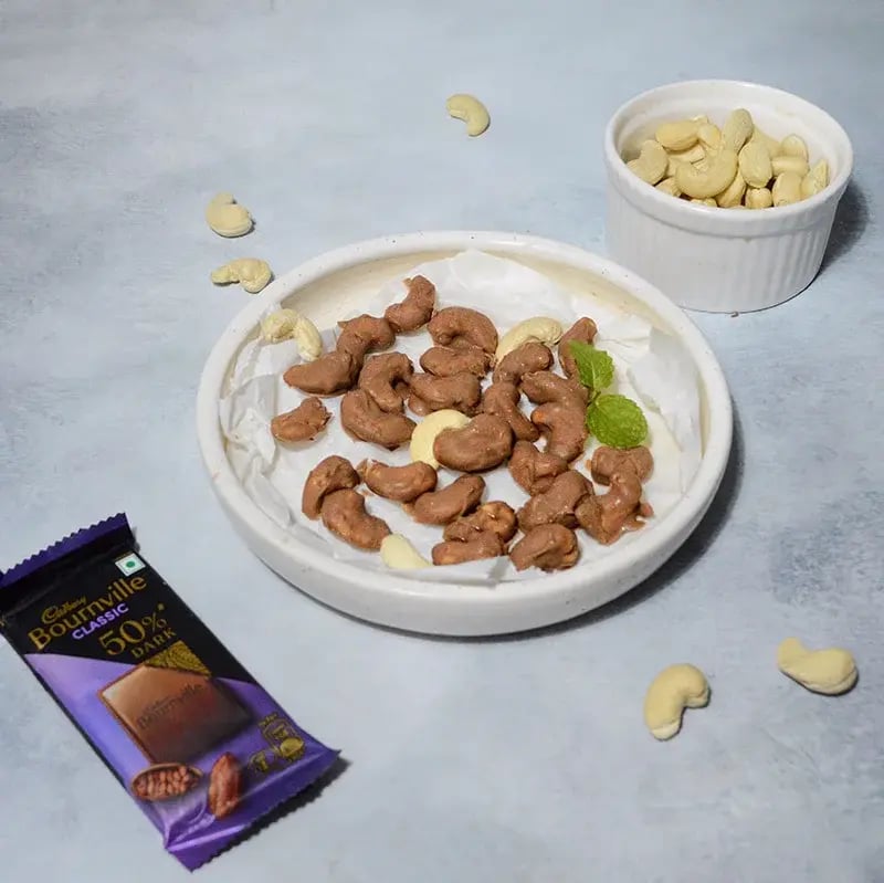 Bounville Chocolate Coveed Cashews Recipe