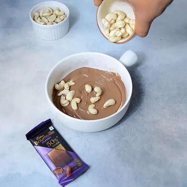 Bournville Chocolate Covered Cashews - Add cashew