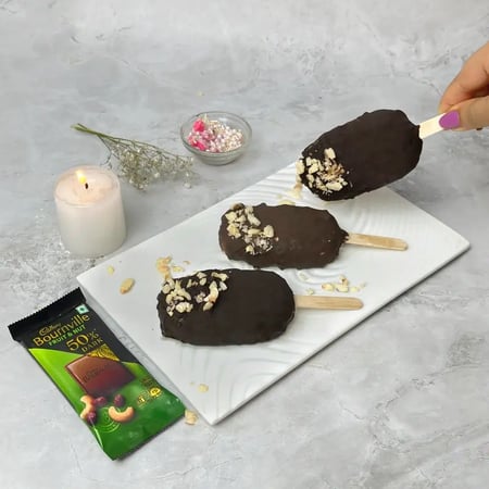 Bournville Chocolate Fruit Popsicles