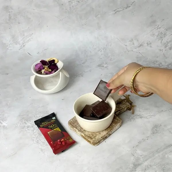 Bournville Chocolate Golgappa - Broken Chocolate