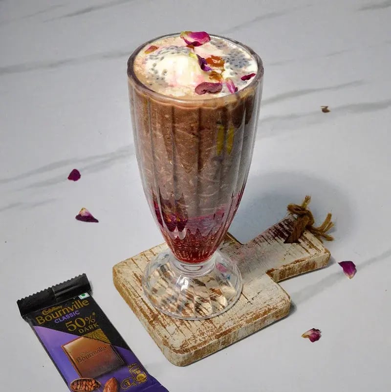 Bounville Chocolate Honey Rosy Falooda Recipe