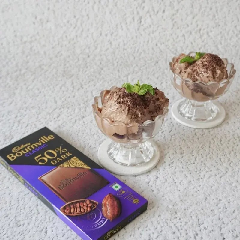 Bounville Chocolate Ice Ceam with Dy Fuits Recipe