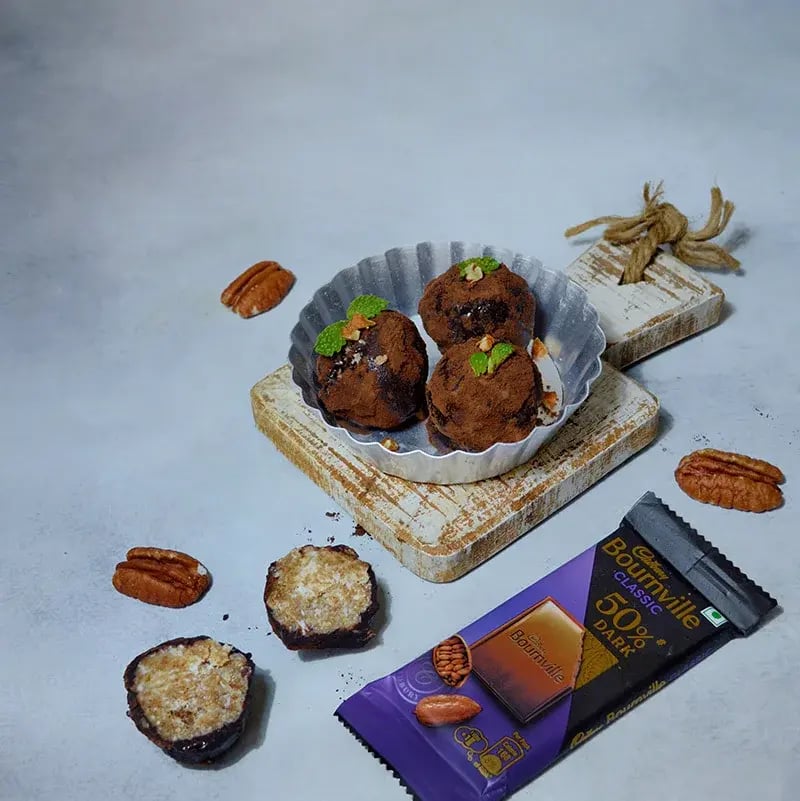 Bounville Chocolate Pecan Tuffle Recipe