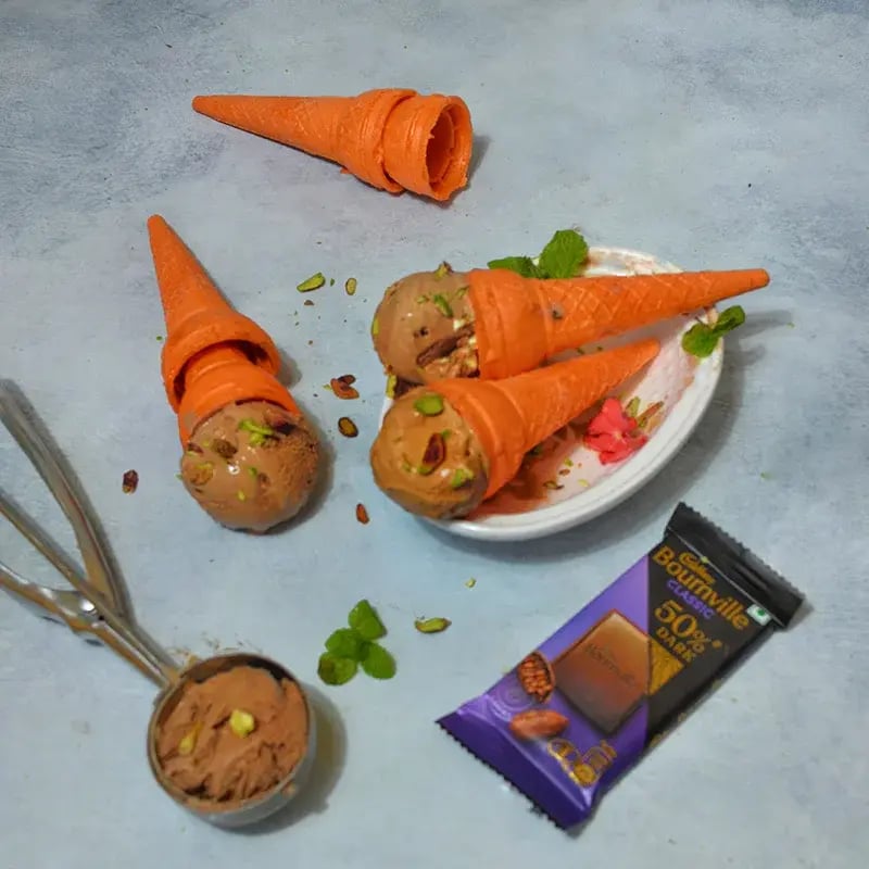Bounville Chocolate Pistachio Ice Ceam Recipe