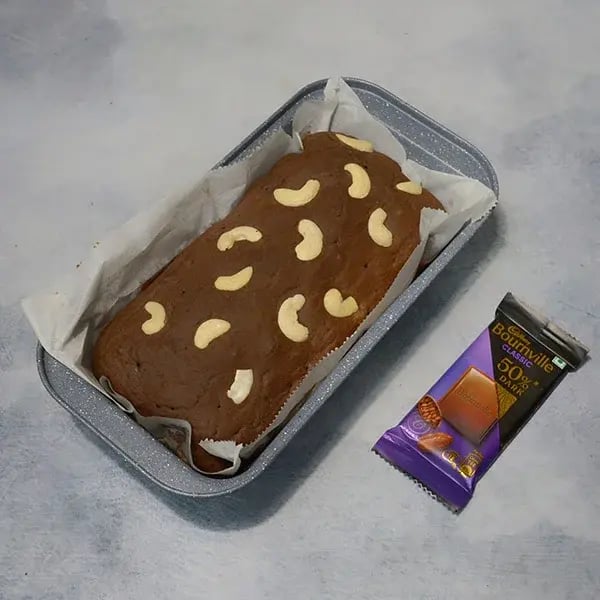 Bournville Chocolate Pound Cake - Bake at 350F